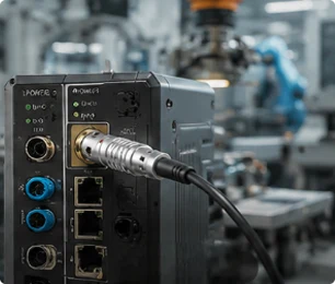 Ejemplo de aplicación para Serie 2C: Automatización industrial