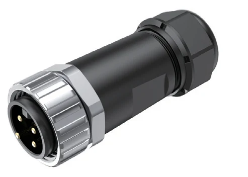 GLOBIX 7/8″ Conectores de cable – Contactos macho, Terminación para soldadura, Configuración de montaje en campo