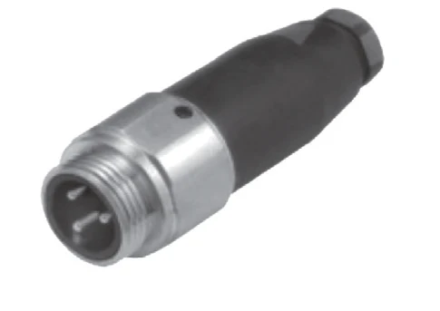 GLOBIX 7/8″ Conectores de cable – Contactos macho, Apantallado, Terminación para soldadura