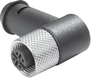 GLOBIX M12 Conectores de cable – Contactos macho, Apantallado, Terminación para soldadura