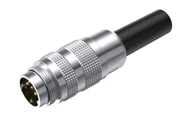 GLOBIX M16 Conectores de cable – Contactos macho, Apantallado