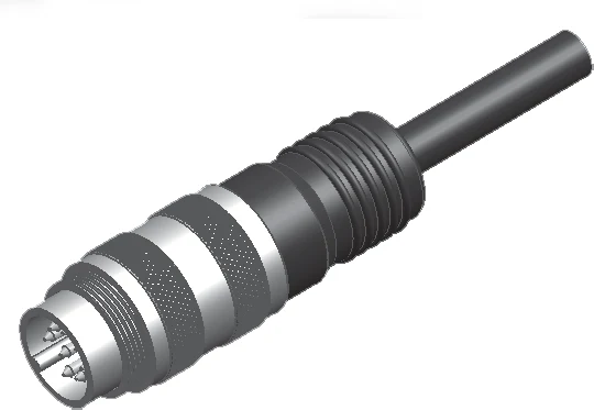 GLOBIX M16 Conectores de panel – Contactos hembra, Sin apantallamiento, Terminación para soldadura