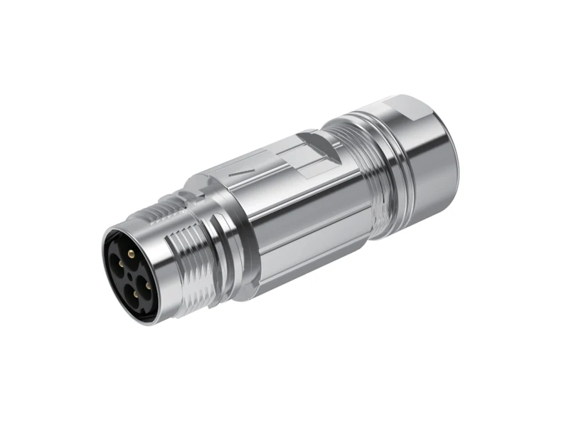 GLOBIX M17 Conectores de cable – Contactos macho, Terminación para crimpado, Twist-Lock
