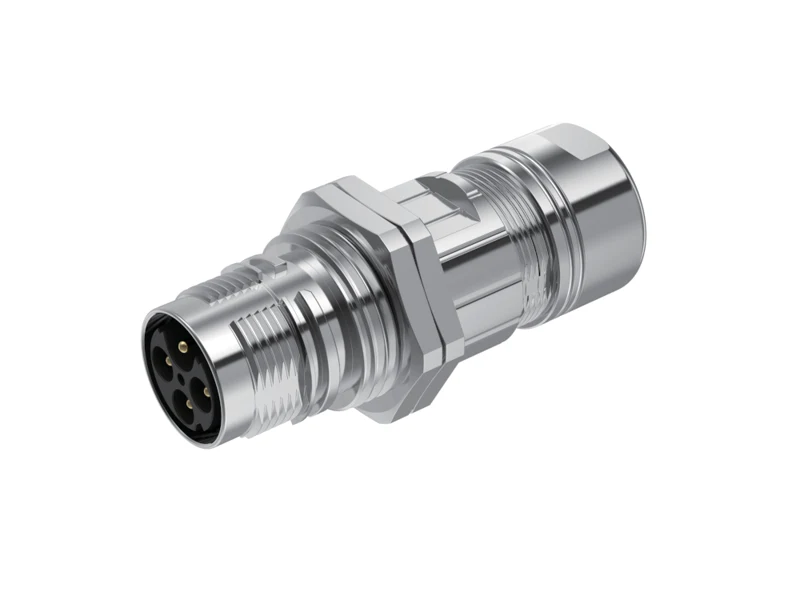 GLOBIX M17 Conectores de cable – Contactos macho, Terminación para crimpado, Twist-Lock