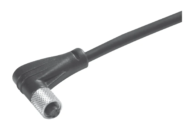 GLOBIX M5 Conectores de cable – Contactos hembra, Sin apantallamiento, Acodado